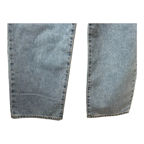 Unpublished Anthropologie Hi Rise Loose Stacked Leg Jeans in Highland. NWT. 28 - Picture 8 of 14